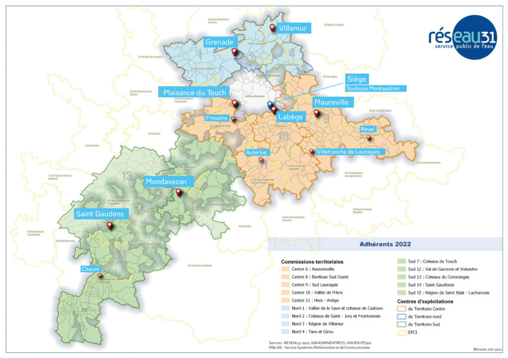 Carte Réseau31 Proximité