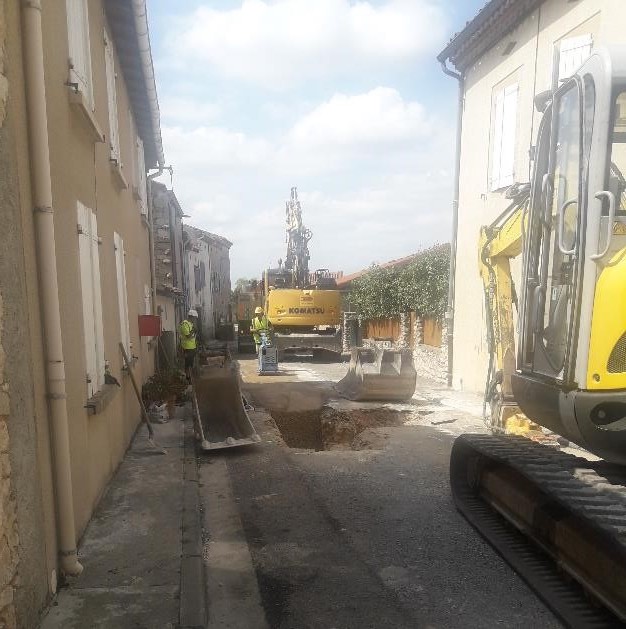 Conduite Eau potable Balesta Lauragais