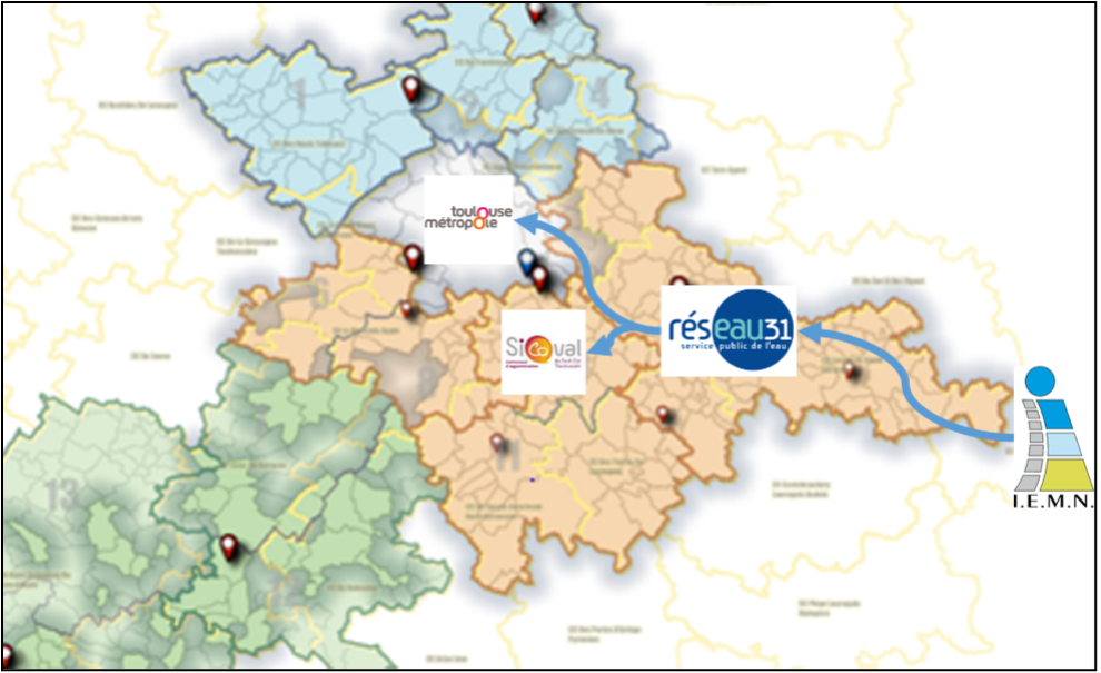 Carte Achat Eau Montagne Noire