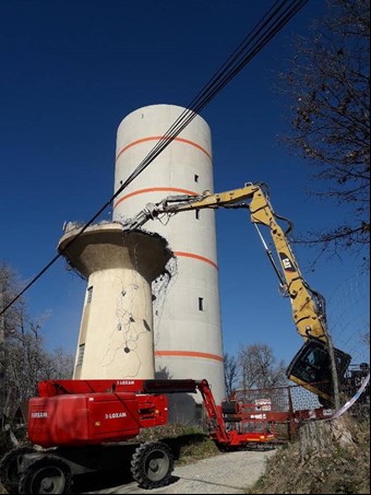 Construction du Réservoir de Préserville