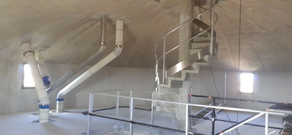 Intérieur du Réservoir de Préserville