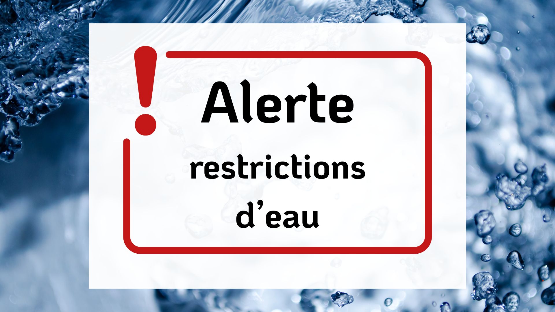 Lire la suite à propos de l’article Restrictions d&rsquo;eau sur les communes : ASPET et AUTERIVE